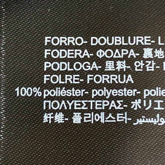 NWT. Zara Light Grey Pin Striped V-neck Waistcoat. Size XS. - Picture 10 of 11